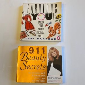2 books on beauty and style from the 90’s